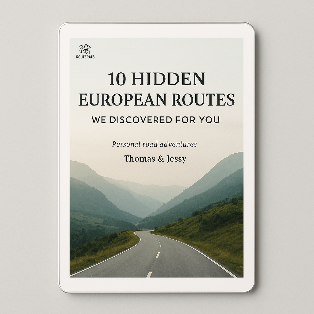 10 Hidden European Road Trip Routes (PDF) – All explored and curated by Routerats